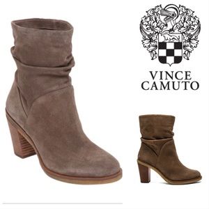 NWOB Vince Camuto Taupe Parka Bootie